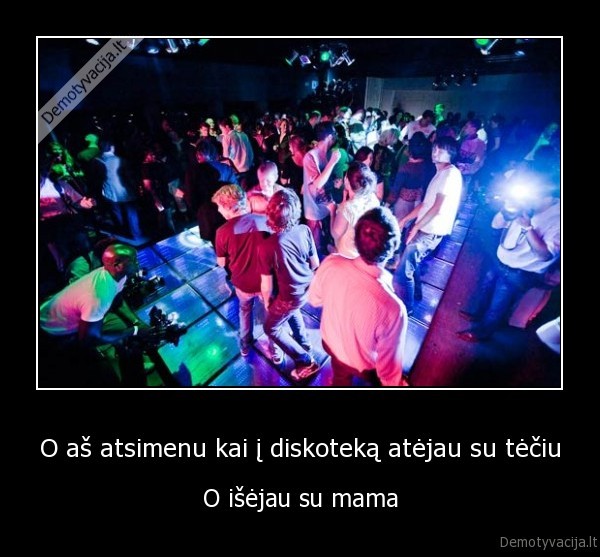diskoteka, clubas, tetis, mama