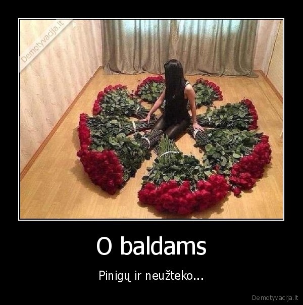 daug, roziu,laiminga, mergina,kambarys, be, baldu