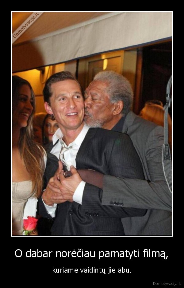 aktoriai,mrogan, freeman,matthew, mcgonaughey