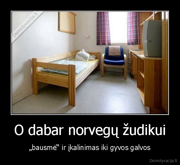 O dabar norvegų žudikui