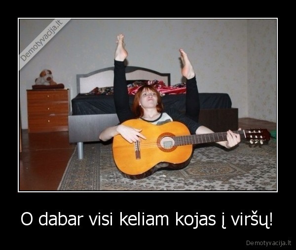 gitariste,lanksti, mergina,lankstumas
