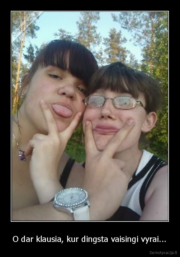 vaisingi, vyrai, dingsta