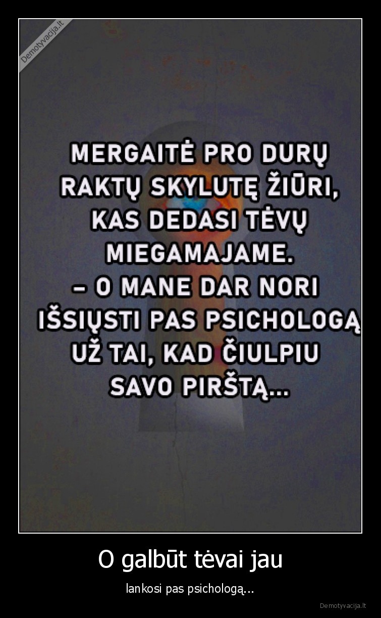 psichologas,vaikas,pirstas,anekdotas