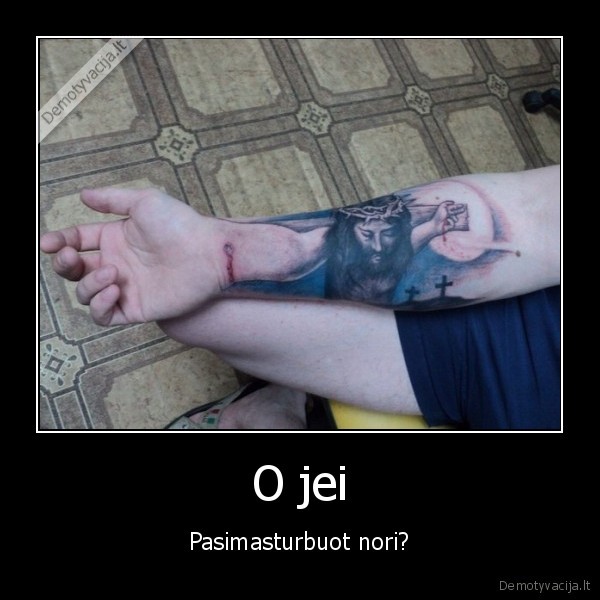 masturbacija,tatuiruote,nukryziuotas, jezus