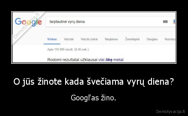 vyru, diena,google
