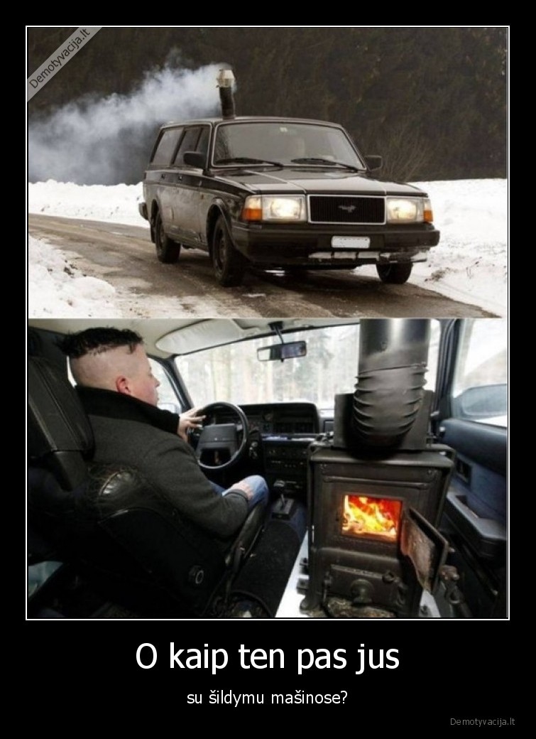 sildymas,masina,ziema