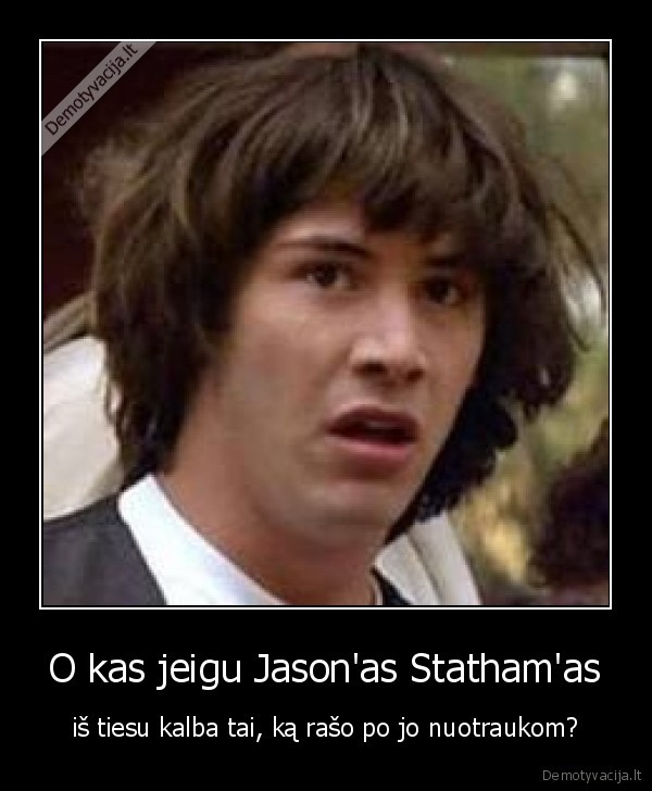 citatos,jason,statham,kalba