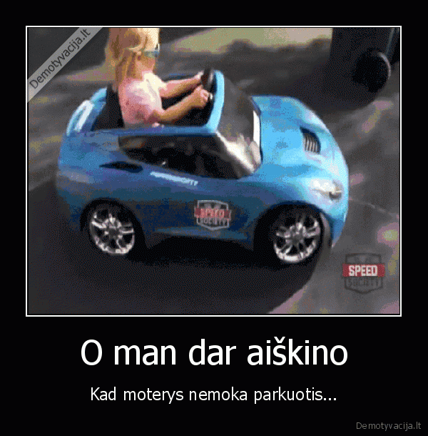 mergaite, parkuojasi,zaislinis, automobilis