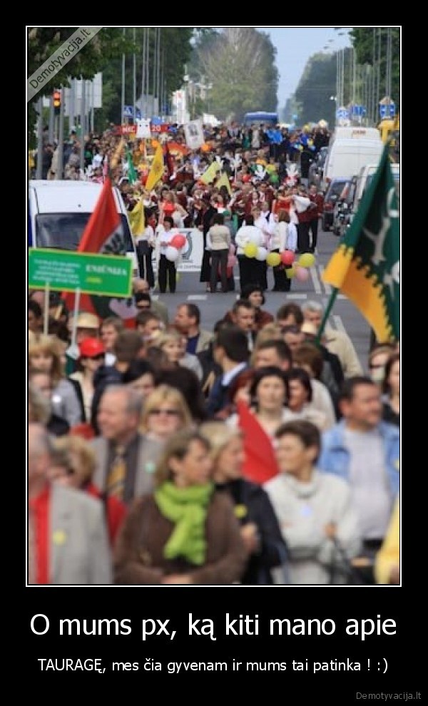 O mums px, ką kiti mano apie