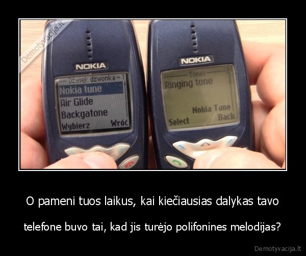 polifonines, melodijos,telefonas