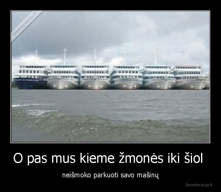 parkuoti,masina,laivas,laivai