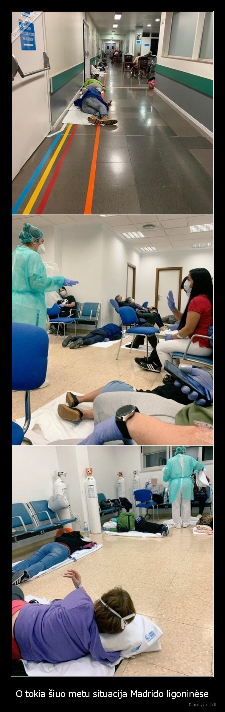madridas,koronavirusas,ligonines