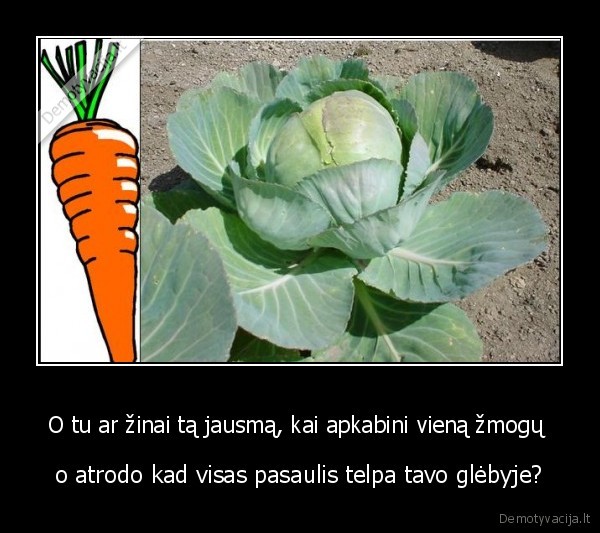 O tu ar žinai tą jausmą, kai apkabini vieną žmogų 