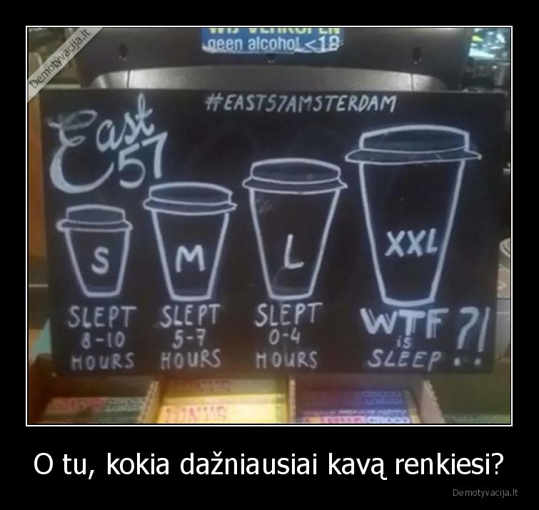 kava,miegas,pasirinkimas