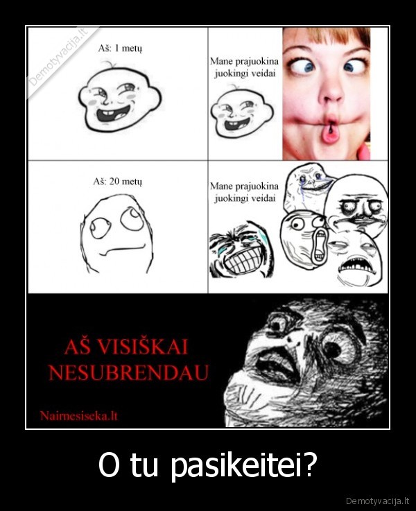 nairnesiseka, juokingi, veidai