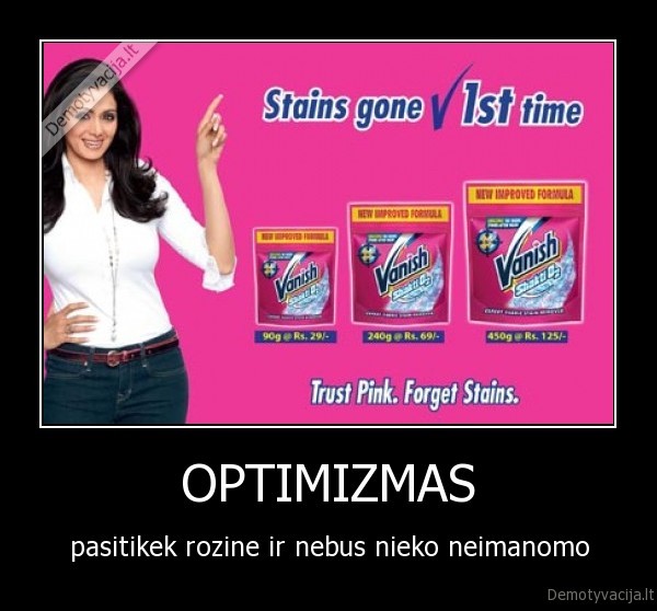 OPTIMIZMAS