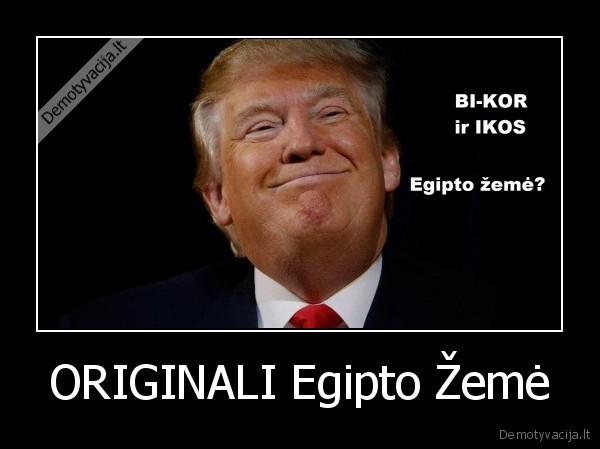 ORIGINALI Egipto Žemė