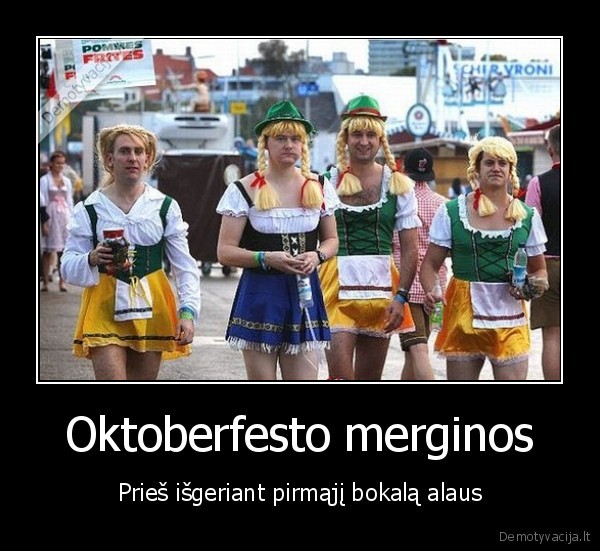 oktoberfestas,vyrmoteres,transvestitai