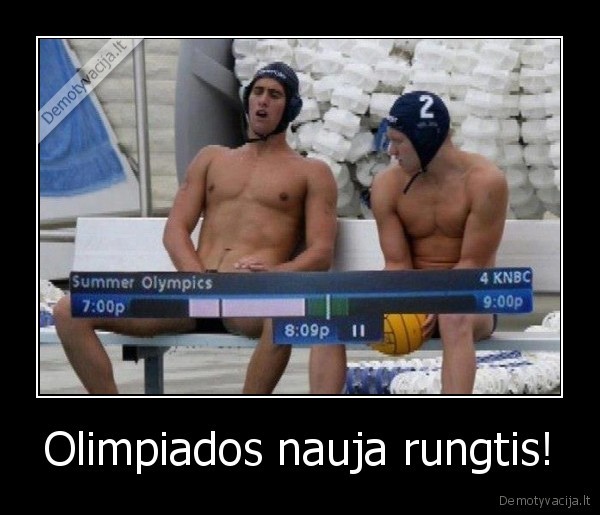Olimpiados nauja rungtis!