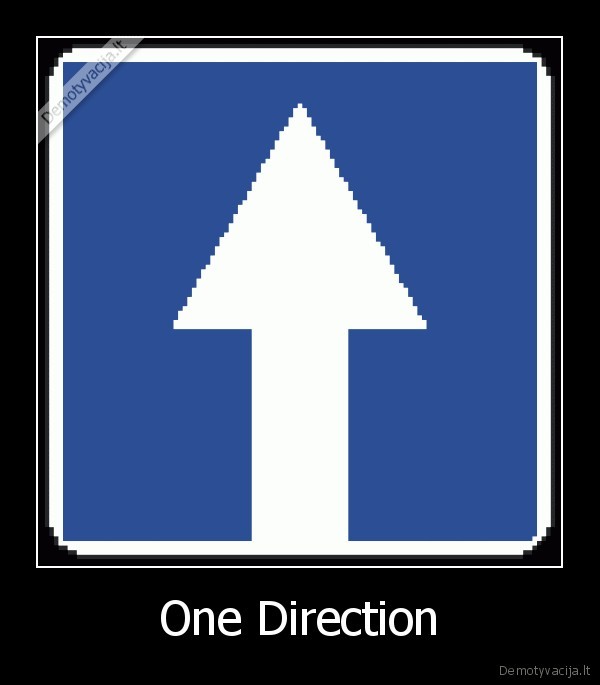 one,direction,vienpusis,eismas