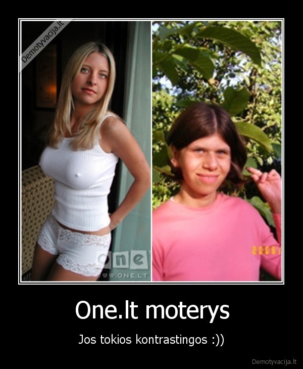one.lt,moterys,kontrastas
