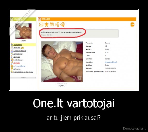 one.lt, socialiniai, grupinis
