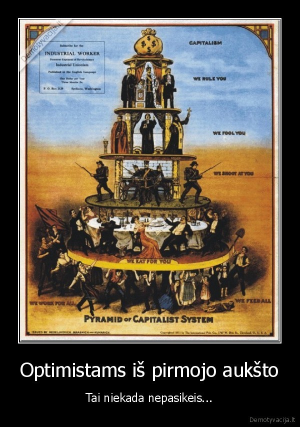 Optimistams iš pirmojo aukšto