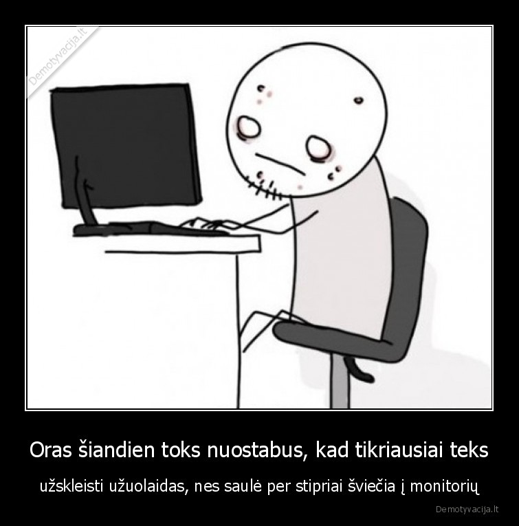 ekranas,gyvenimas,kompiuteris,oras,saule