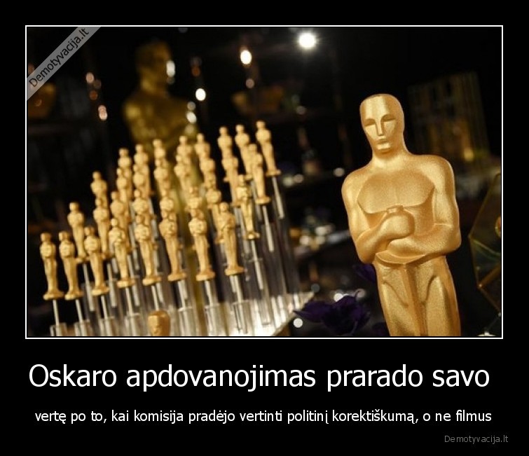 oskaro,apdovanojimai,korektiska,politiska