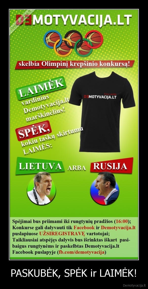 PASKUBĖK, SPĖK ir LAIMĖK!