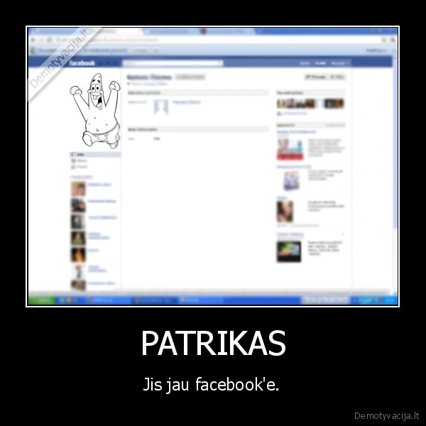 patrick,spongebob, movie,facebook