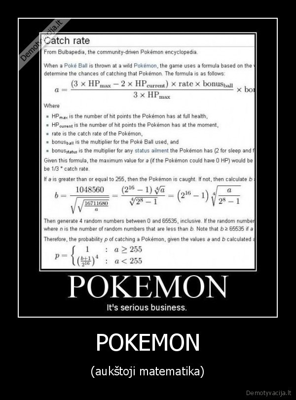 pokemon,matematika