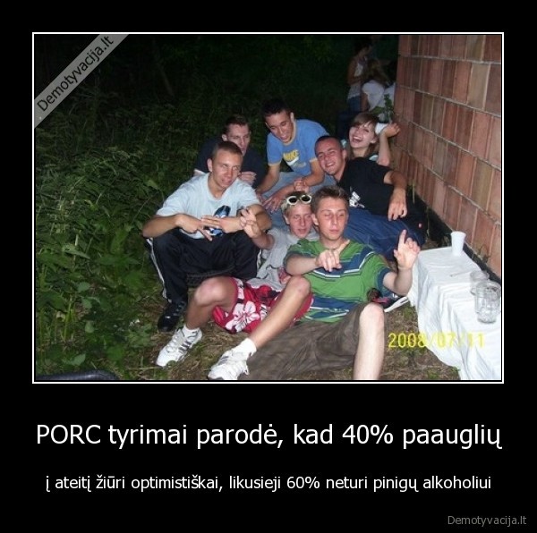 ateitis,alkoholis,paaugliai,optimizmas,tyrimai,pinigai