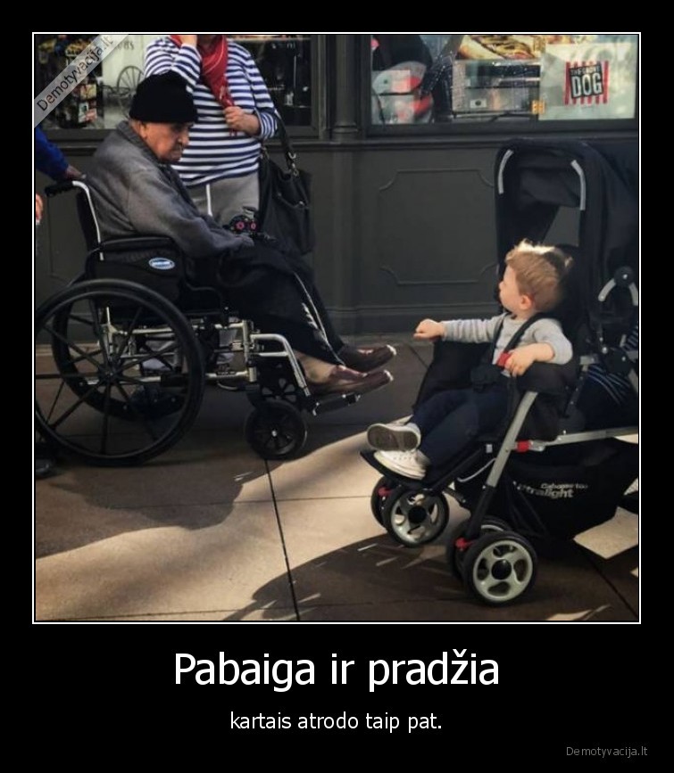pabaiga,pradzia,senolis,vaikas