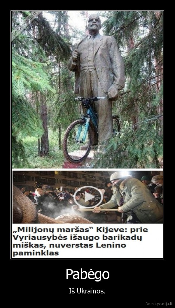 leninas,pabego,paminklas,nuverstas