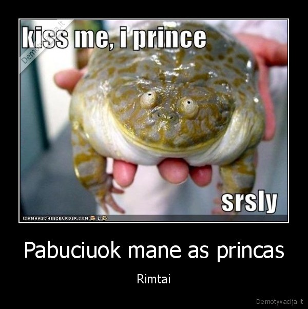 Pabuciuok mane as princas