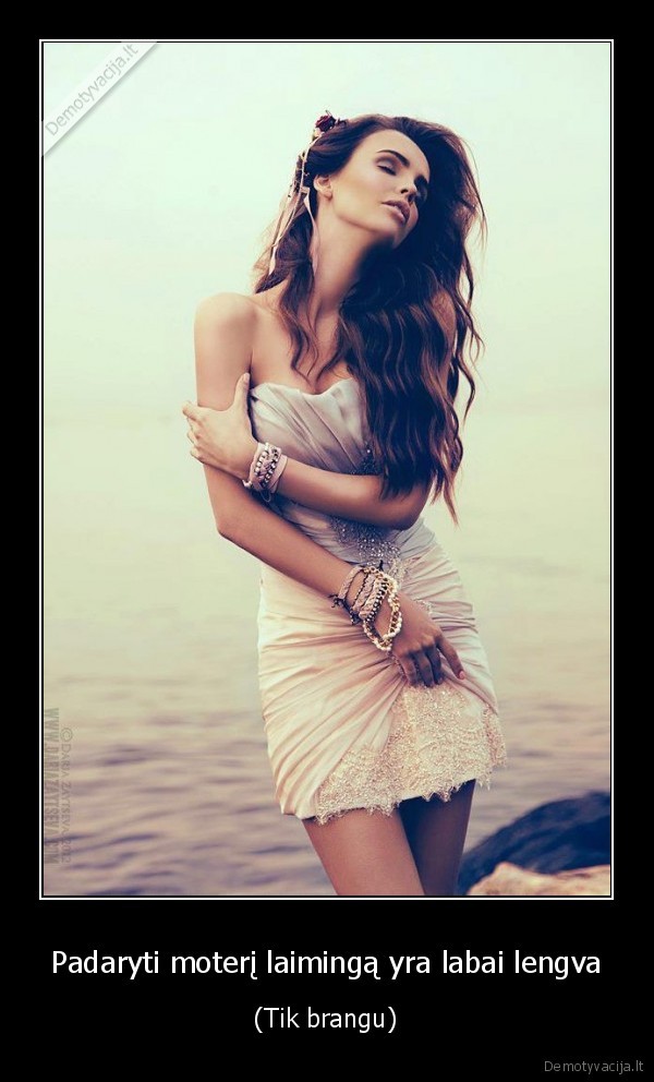 Padaryti moterį laimingą yra labai lengva