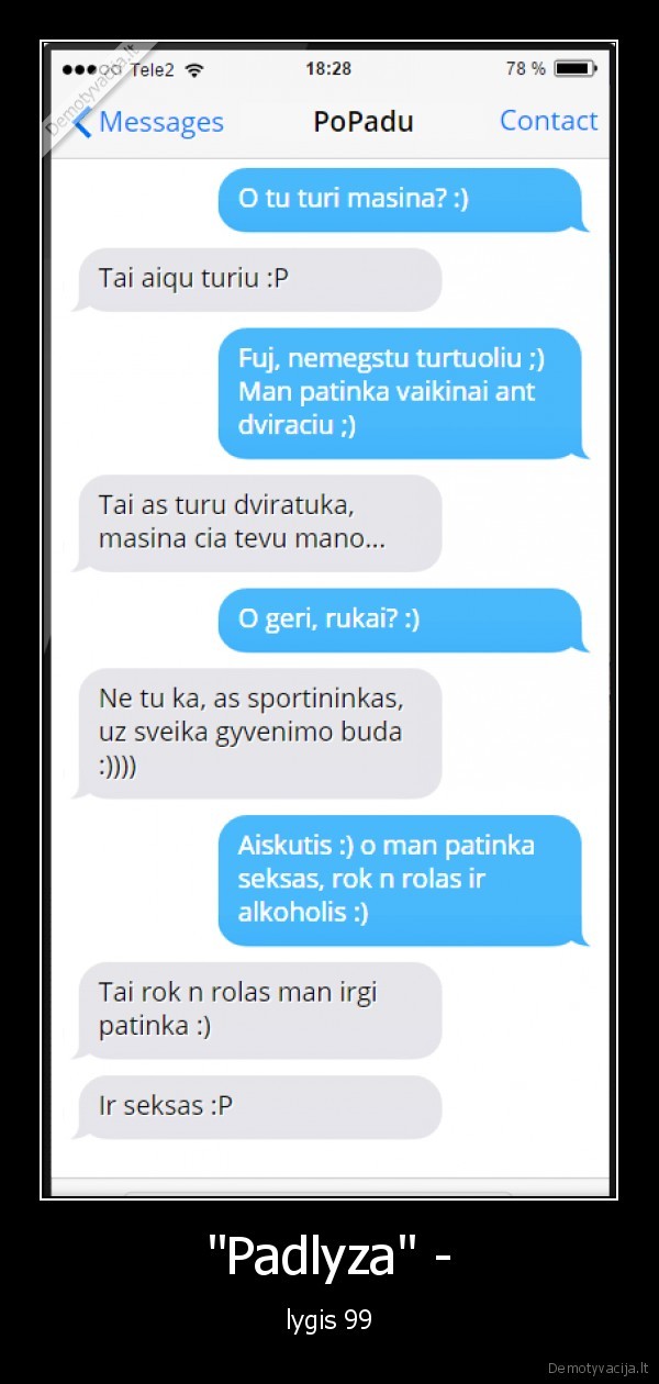 po, padu,vaikinas,sms