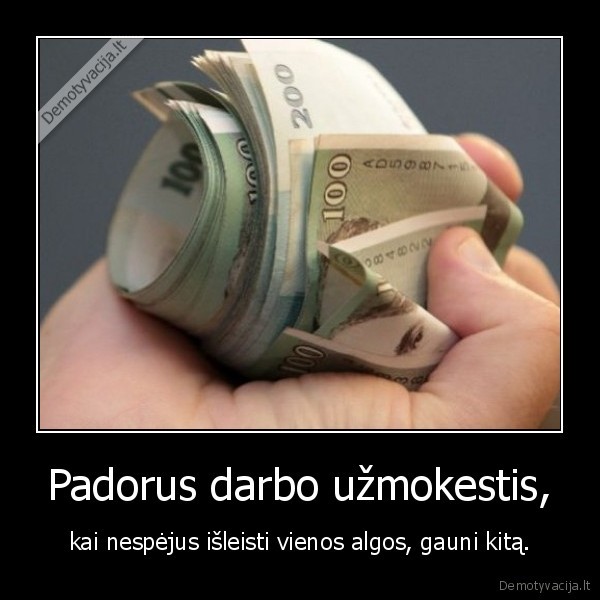 Padorus darbo užmokestis,