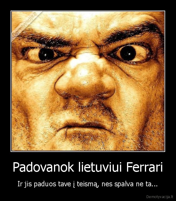 ferrari,tipinis, lietuvis
