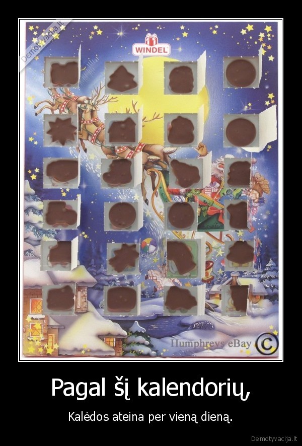 Pagal šį kalendorių,