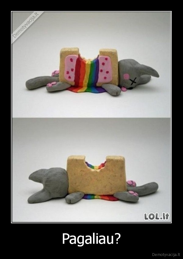 kazkas, isalko, atsikando, sausainio