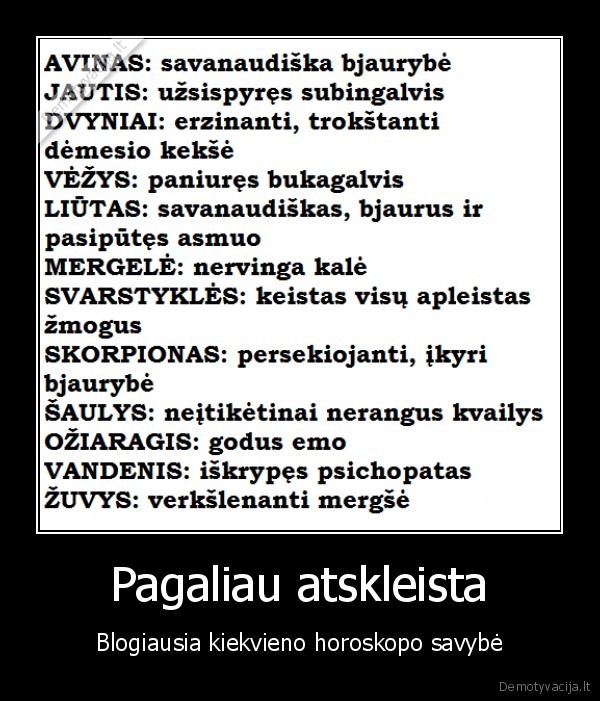 Pagaliau atskleista