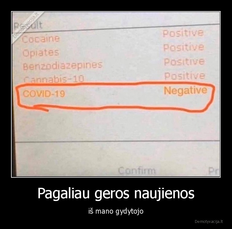 naujienos,geros,koronavirusas
