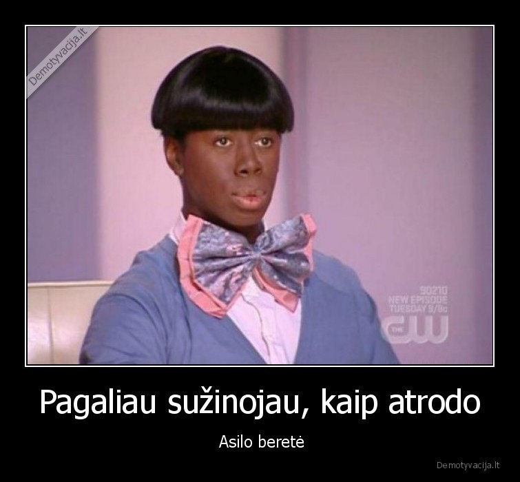 Pagaliau sužinojau, kaip atrodo