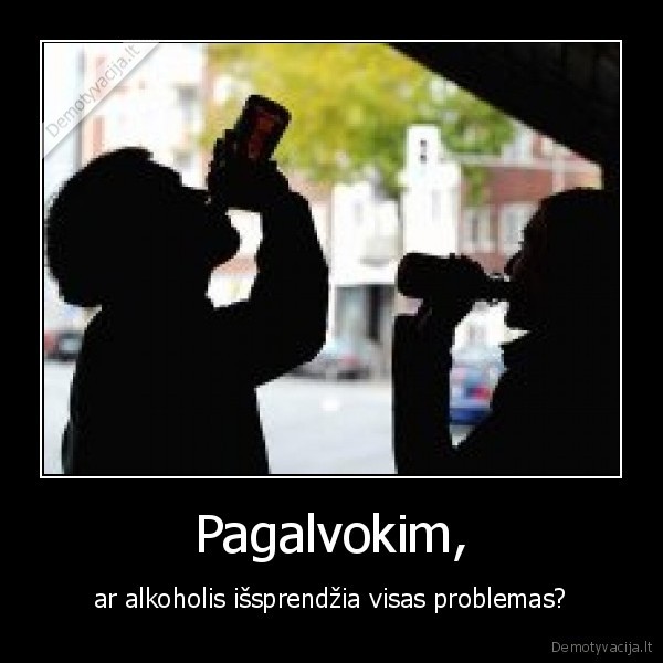 alkoholis,spresti,problema