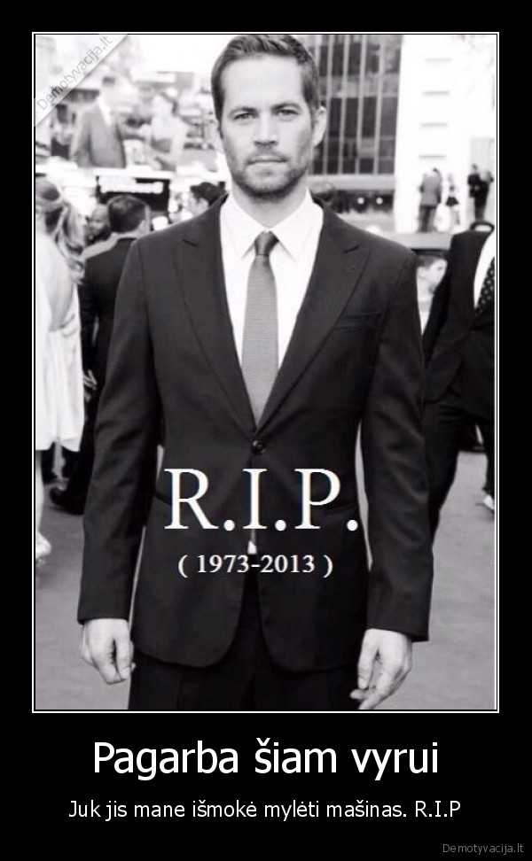 paul, walker,rip,greiti, ir, isiute,skaudi, avarija