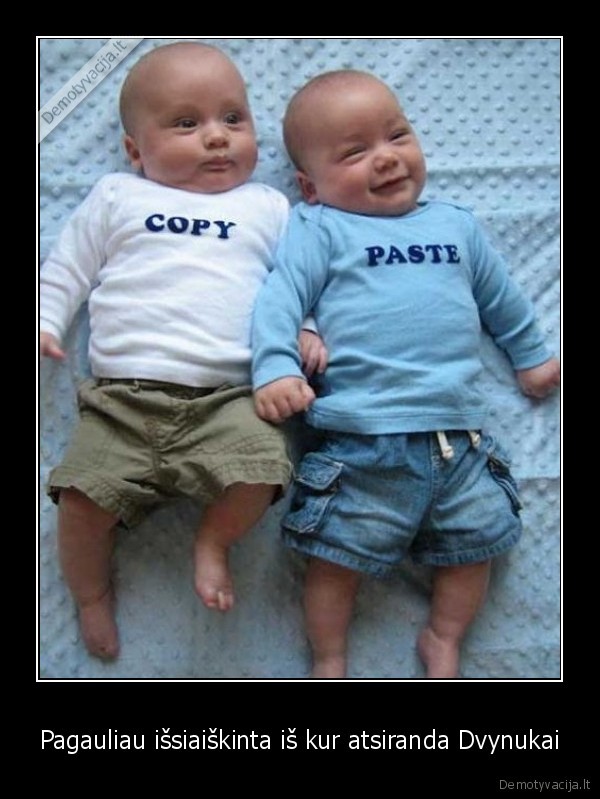 Pagauliau išsiaiškinta iš kur atsiranda Dvynukai