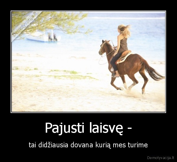 laisve,dovana,jojimas