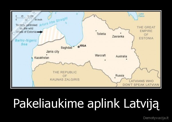 Pakeliaukime aplink Latviją